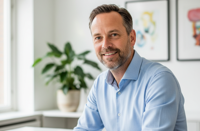 Adviseur in gesprek over energiebelasting teruggave